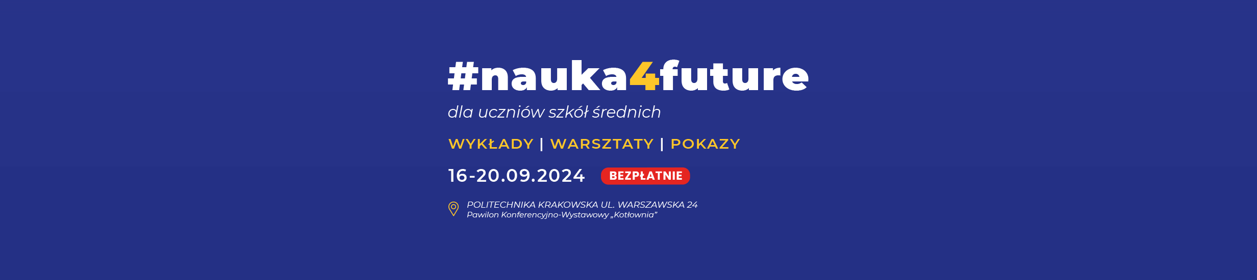  Cykl wykładów i szkoleń dla uczniów klas maturalnych