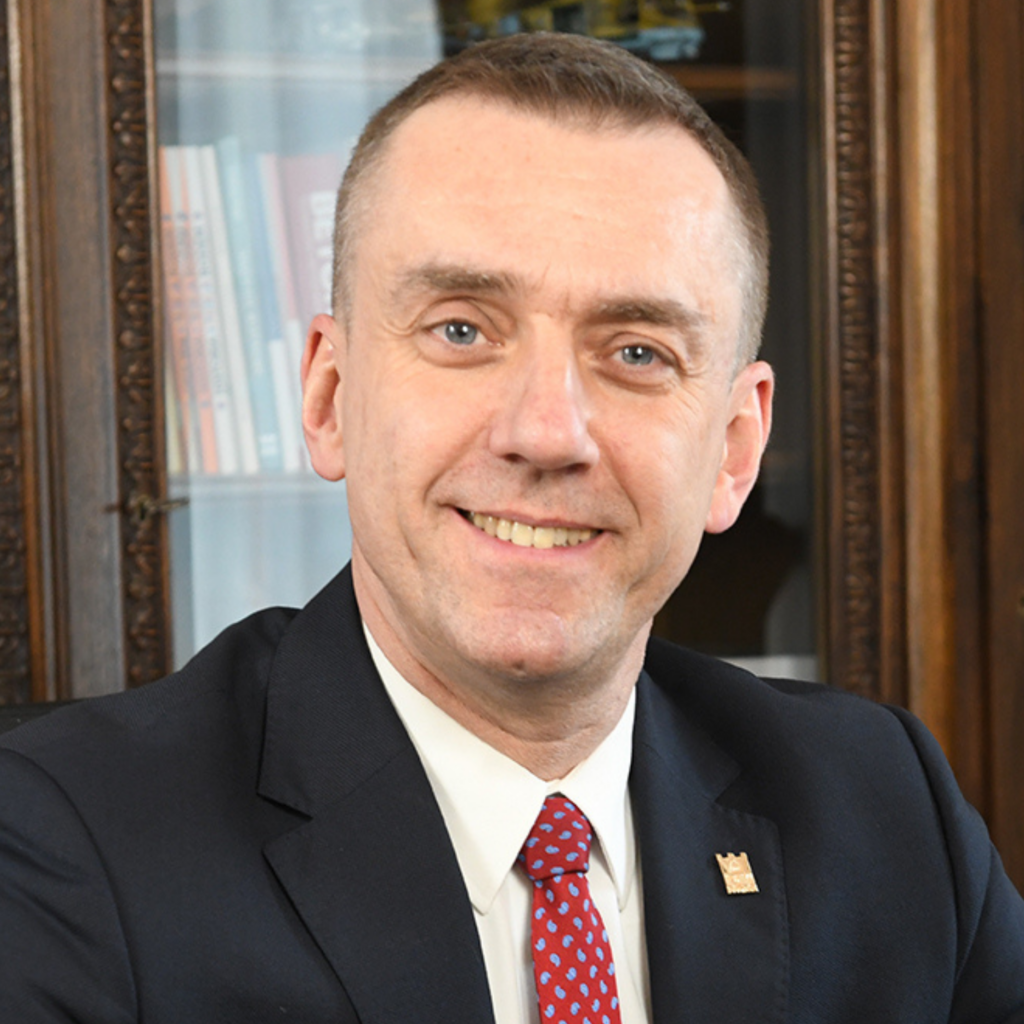 Zdjęcie rektora Politechniki Krakowskiej - prof. dr hab. inż. Andrzeja Szaraty