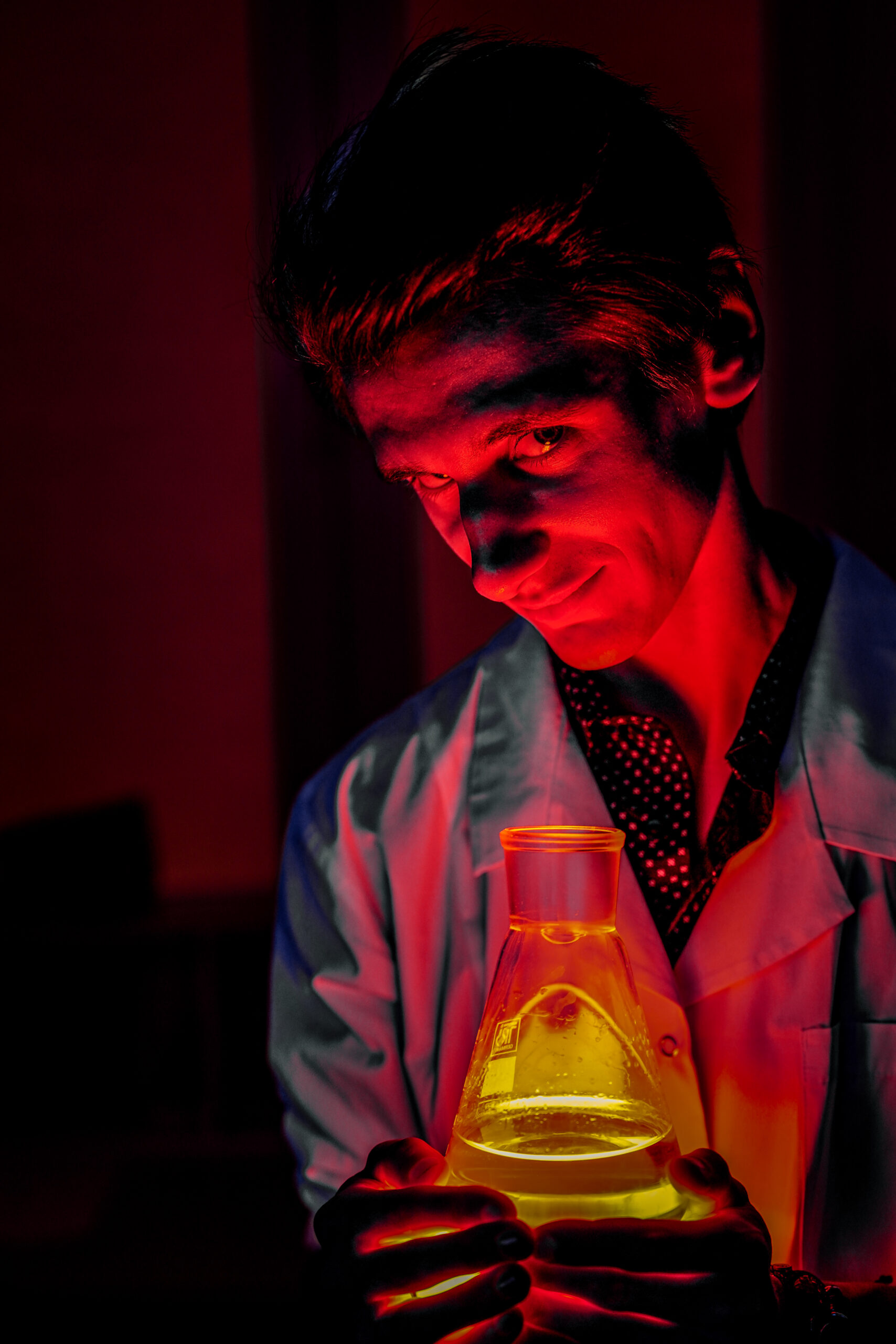 Ortyl Photo Lab research staff member Michał Sula