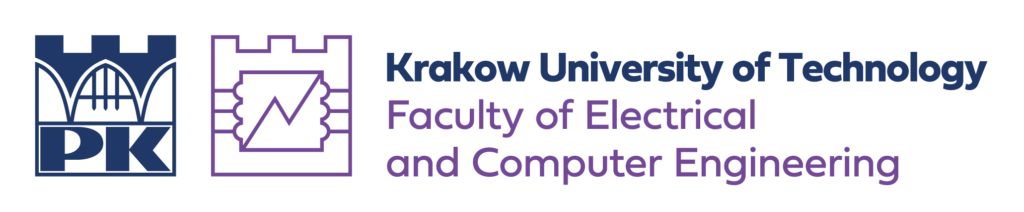Asymmetrical logo of the Faculty of Electrical and Computer Engineering - English version