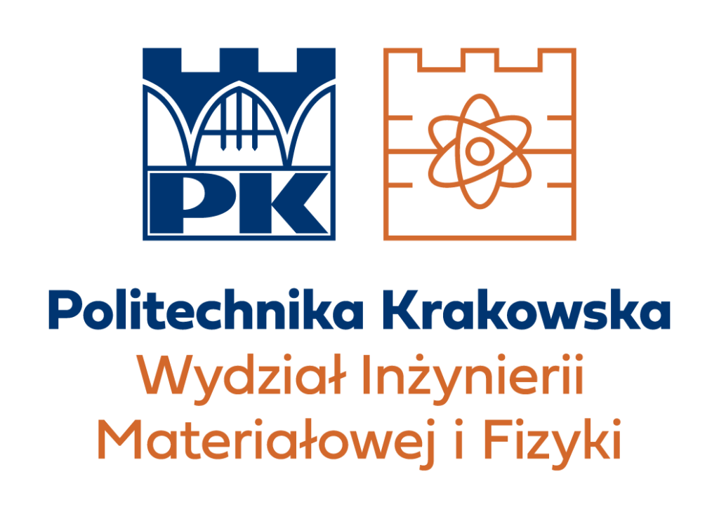 Symmetrical logo of the Faculty of Materials Science and Engineering - Polish version