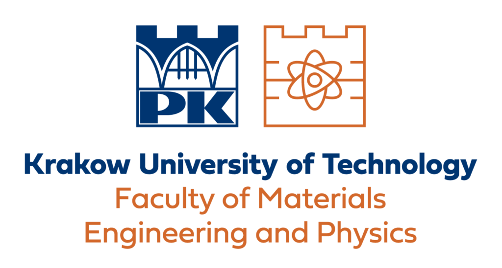 Symmetrical logo of the Faculty of Materials Science and Engineering - English version
