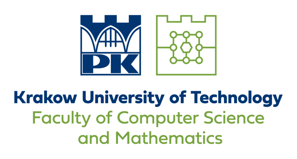 Symmetrical logo of the Faculty of Computer Science and Mathematics - English version