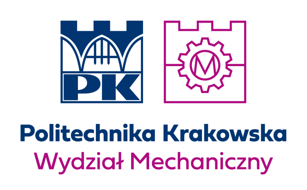 Symmetrical logo of the Faculty of Mechanical Engineering - Polish version