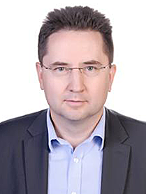 Zdjęcie przewodniczącego Rady Uczelni Politechniki Krakowskiej - dr Rafał Świerczyński