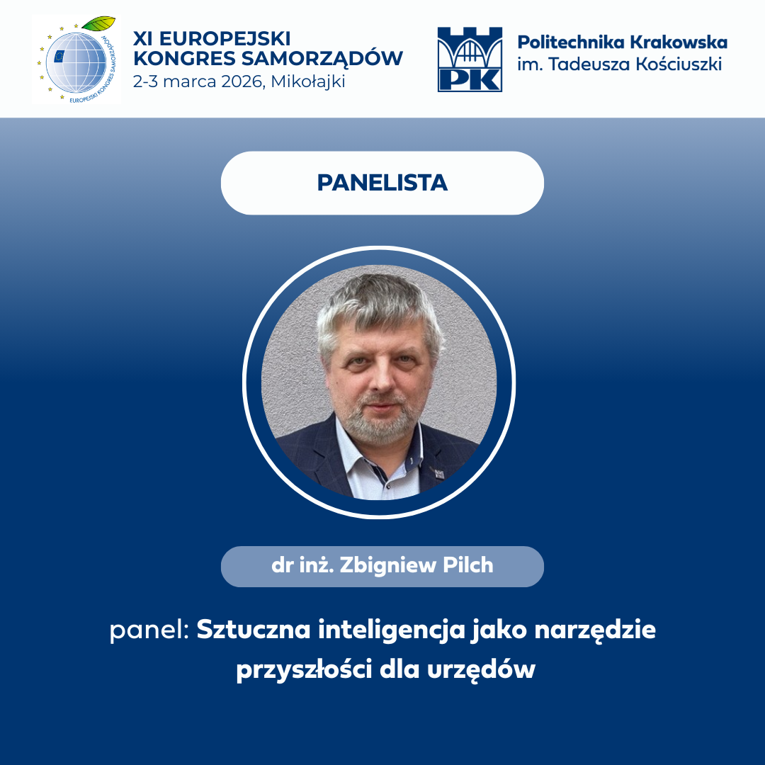 Grafika z uczestnikiem Kongresu