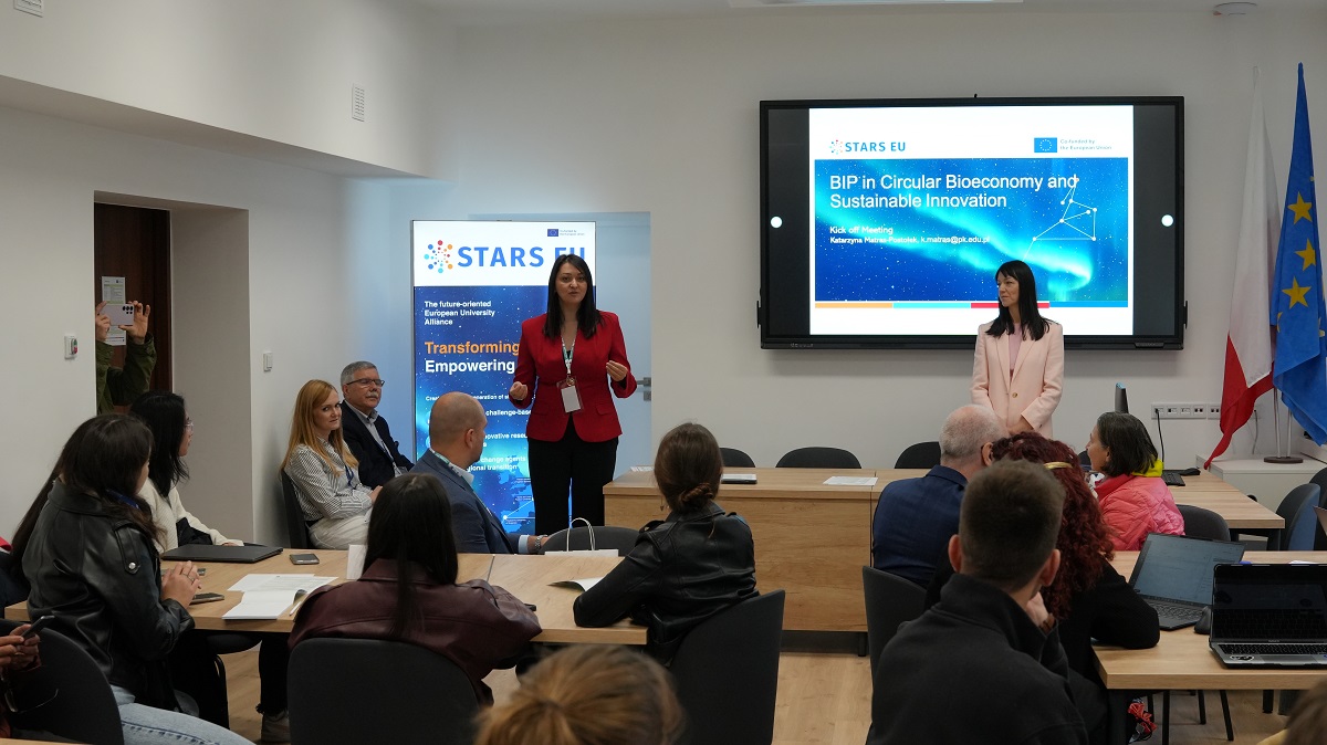 Spotkanie STARS EU na Politechnice Krakowskiej