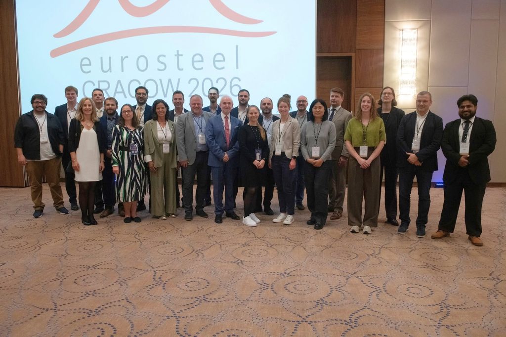 Members of Erosteel 2026 conference during a group photo