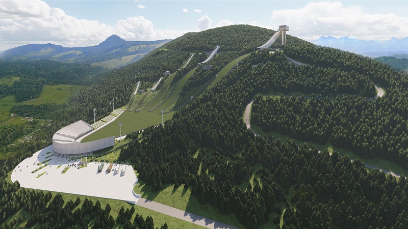 Mamucia skocznia - projekt autorstwa Dominika Pacholika